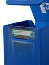 PALMS OFF GAMING COLLECTORS SERIES BLUE SMALL GRADED CARD STORAGE CASE