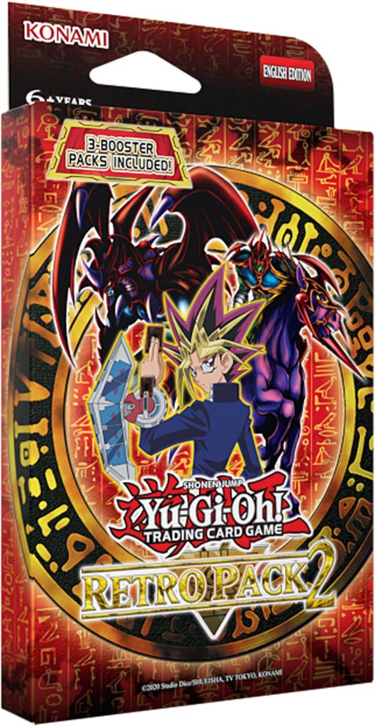 2025 YU-GI-OH RETRO PACK 2 REPRINT 3 BOOSTER TUCKBOX