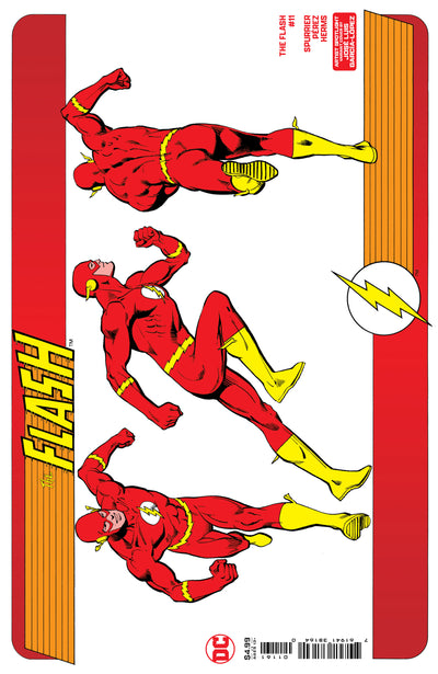 FLASH (2023) #11 CVR D JOSE LUIS GARCIA-LOPEZ ARTIST SPOTLIGHT CARD STOCK VAR