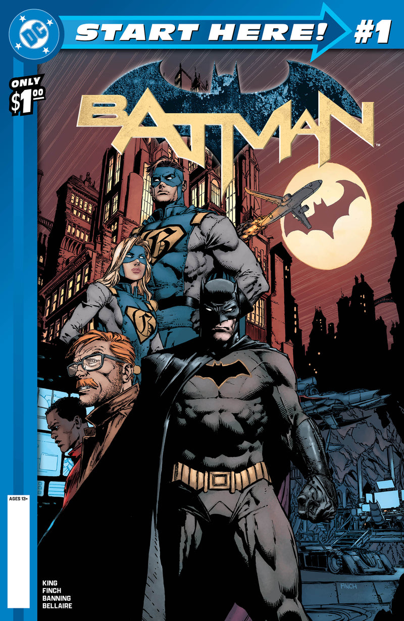 DC START HERE - BATMAN (2016) #1 (REBIRTH)