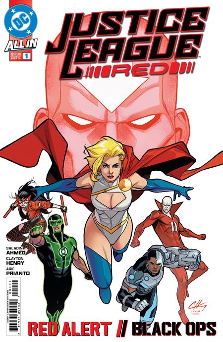 JUSTICE LEAGUE RED (2025) #1 CVR A CLAYTON HENRY