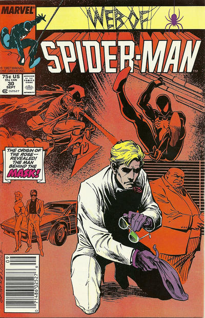 WEB OF SPIDER-MAN (1985) #30 NEWSSTAND EDITION (FN/VF)