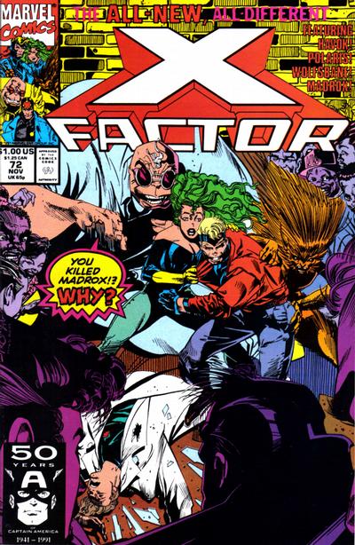 X-FACTOR (1986) #72