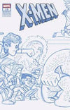 X-MEN (2024) #15 50 COPY INCV CHRIS GIARUSSO CONNECTING BLUE LINE SKETCH VAR
