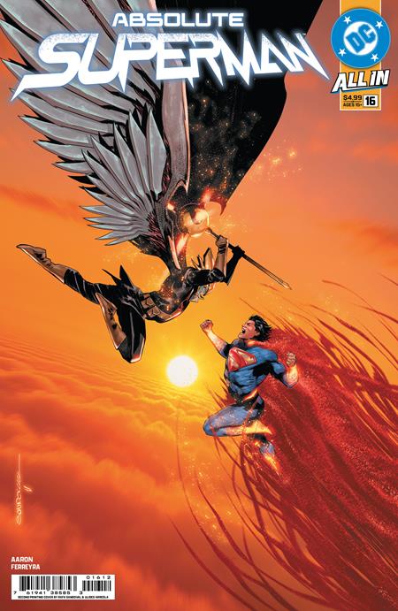 ABSOLUTE SUPERMAN (2024) #16 SECOND PRINTING CVR A RAFA SANDOVAL VAR