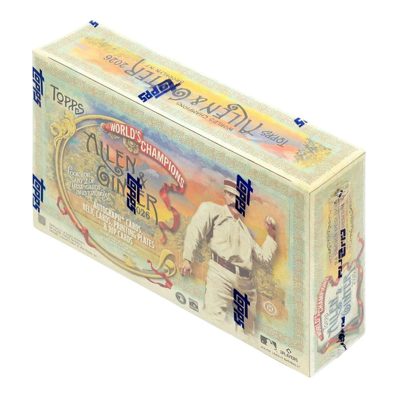 2026 TOPPS ALLEN & GINTER BASEBALL MLB HOBBY BOX