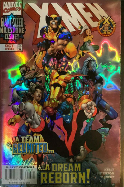X-MEN (1991) #80 DELUXE HOLOFOIL EDITION