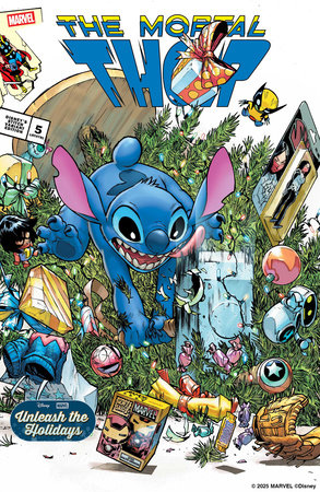 THOR (2025) #5 HUMBERTO RAMOS DISNEY STITCH UNLEASH THE HOLIDAYS VAR