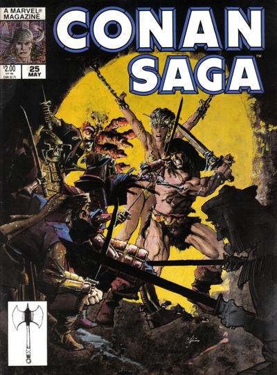 CONAN SAGA (1987) #25