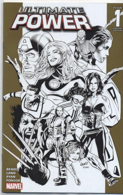 ULTIMATE POWER #1 INK VAR