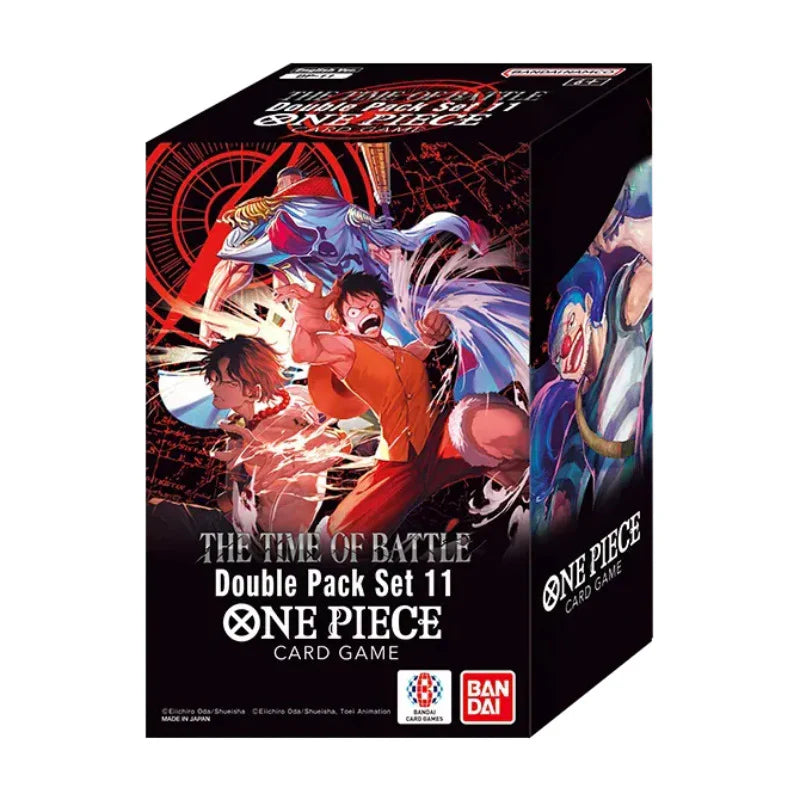 ONE PIECE CARD GAME (DP-11) THE TIME OF THE BATTLE DOUBLE PACK