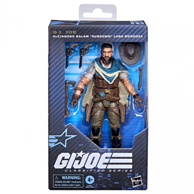 GI JOE CLASSIFIED SERIES #200 ALEJANDRO BALAM SUNDOWN LUNA MENDOZA AF
