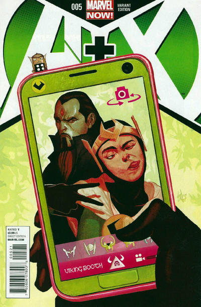 A PLUS X (2013) #5 50 COPY INCV DEL MUNDO VAR NOW