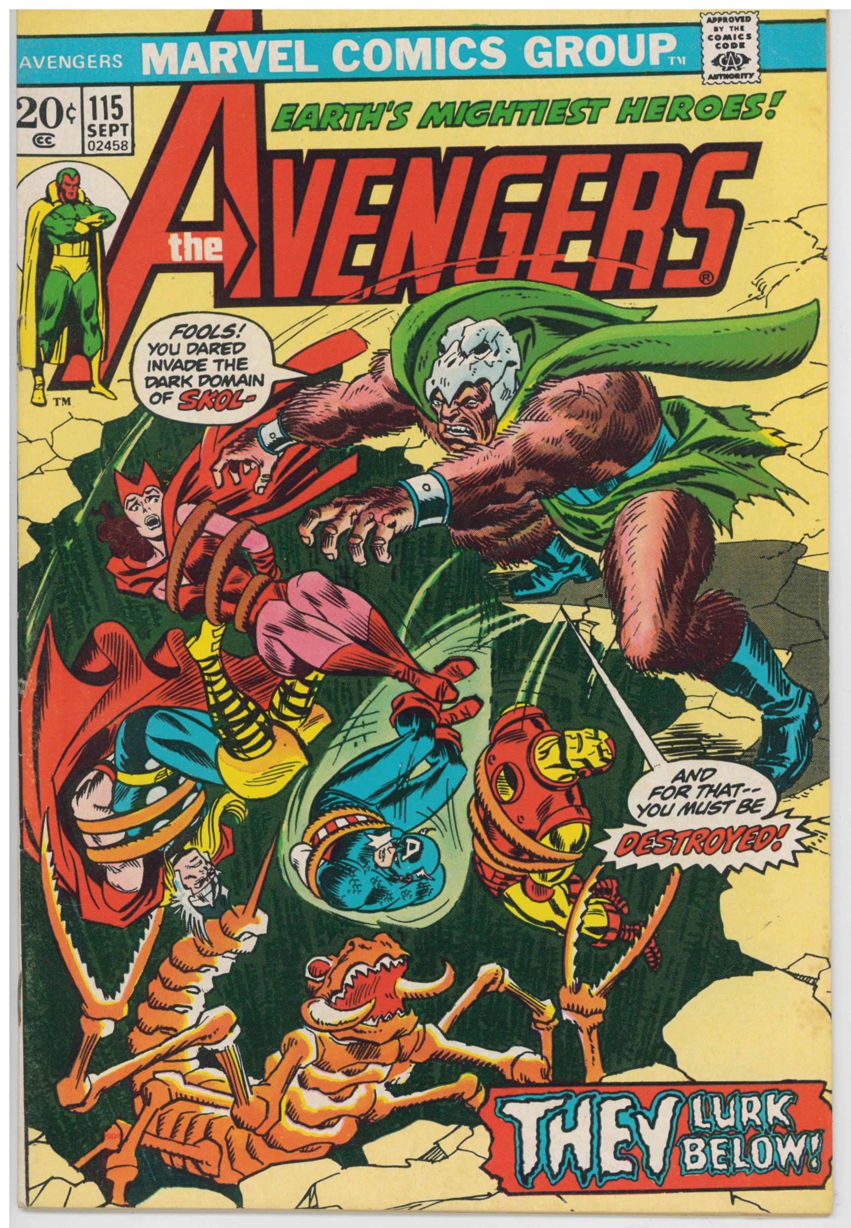AVENGERS (1963) #115 (FN/VF) - Kings Comics