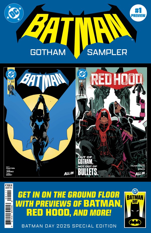 BATMAN GOTHAM SAMPLER BATMAN DAY 2025