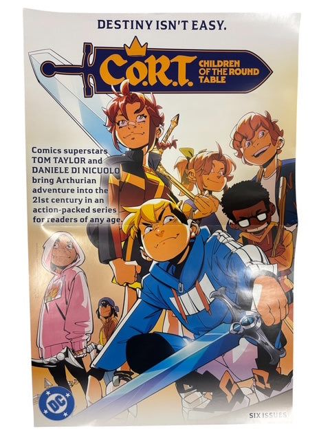 C.O.R.T. CHILDREN OF THE ROUND TABLE (2025) FOLDED PROMO POSTER