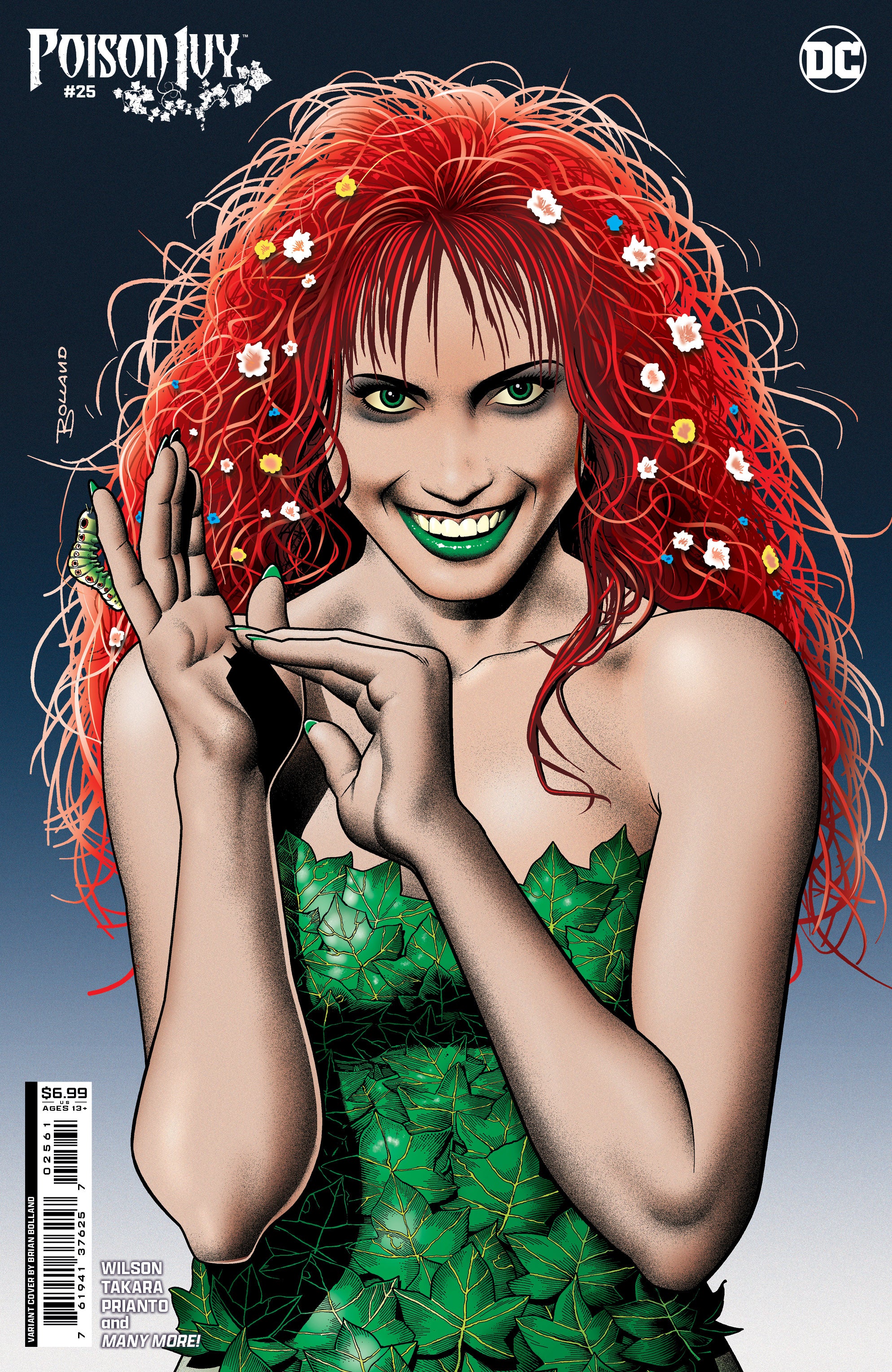 POISON IVY (2022) #25 CVR D BRIAN BOLLAND CARD STOCK VAR