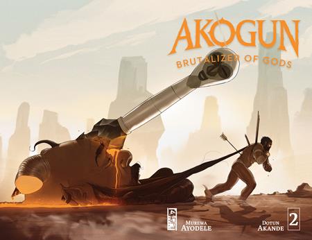 AKOGUN BRUTALIZER OF GODS (2024) #2 CVR A DOTUN AKANDE WRAPAROUND