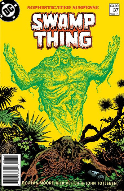 SAGA OF THE SWAMP THING (1982) #37 FACSIMILE EDITION (2025) CVR A STEPHEN R BISSETTE & JOHN TOTLEBEN