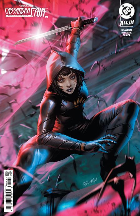ABSOLUTE CASSANDRA CAIN THE SHADOWS HAND (2026) #1 (ONE SHOT) CVR D DERRICK CHEW CARD STOCK VAR