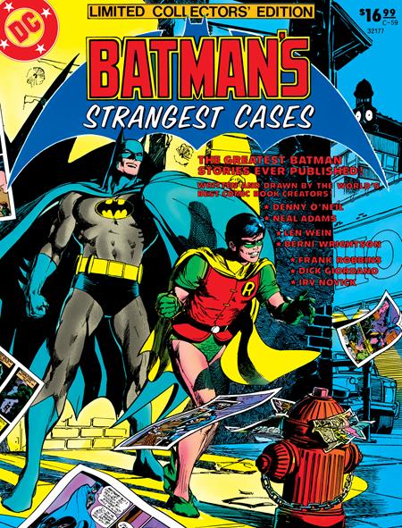 LIMITED COLLECTORS EDITION (1978) #59 BATMANS STRANGEST CASES FACSIMILE EDITION (2025) CVR B NEAL ADAMS & BERNIE WRIGHTSON FOIL VAR