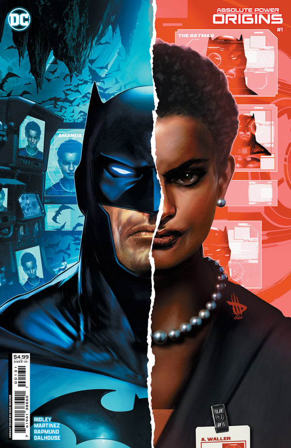 ABSOLUTE POWER ORIGINS (2024) #1 CVR B DAVE WILKINS CARD STOCK VAR