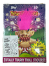 1992 TOPPS TRASH CAN TROLLS STICKERS SERIES 1 PINK HAIR (FACTORY SEALED)