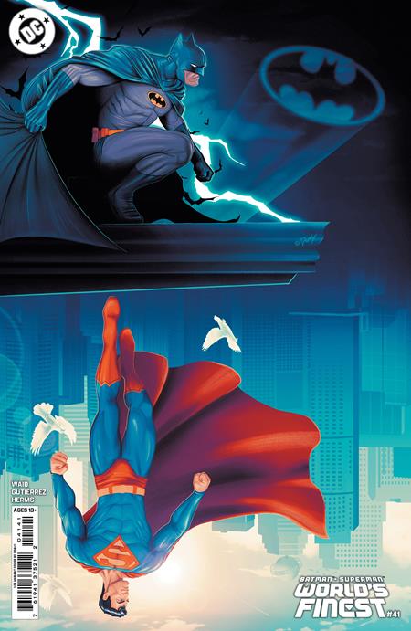 BATMAN SUPERMAN WORLDS FINEST (2022) #41 CVR E INC 1:25 DOALY CARD STOCK VAR