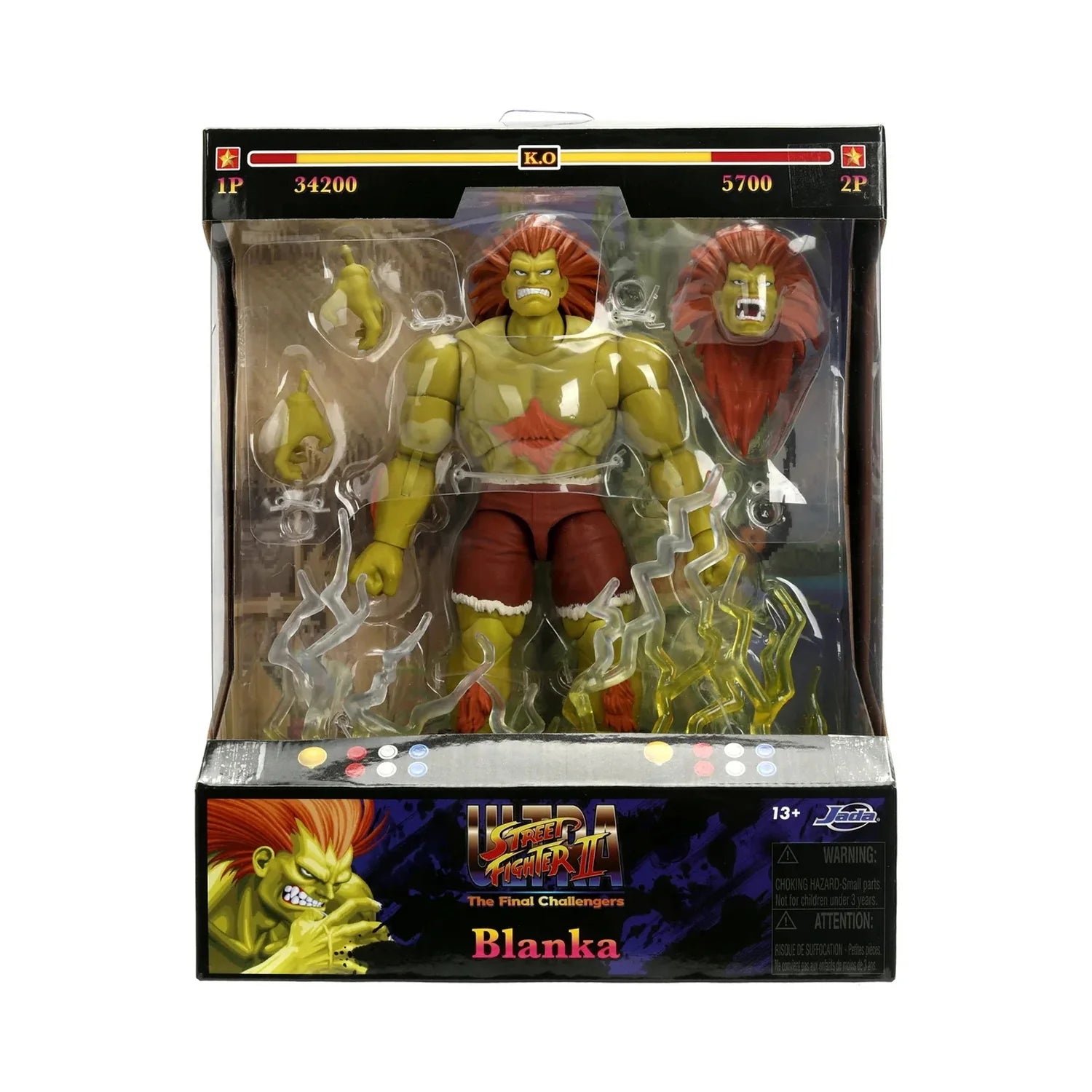 STREET FIGHTER BLANKA 6IN AF
