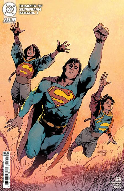 SUMMER OF SUPERMAN SPECIAL (2025) #1 (ONE SHOT) CVR D MAHMUD ASRAR CARD STOCK VAR