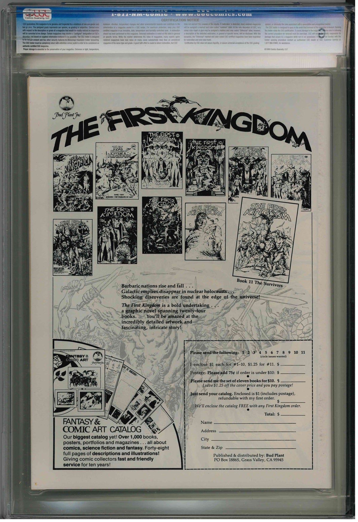 CGC TOMB OF DRACULA (1980) #4 (9.8)