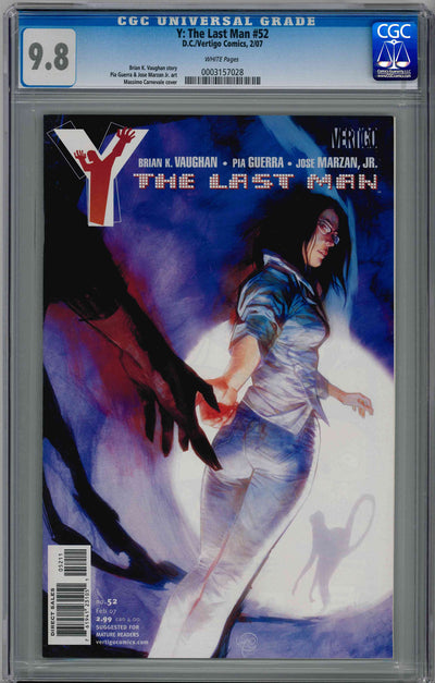 CGC Y: THE LAST MAN (2002) #52 (9.8)