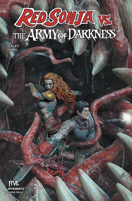 RED SONJA VS ARMY OF DARKNESS (2025) #5 CVR A BJORN BARENDS