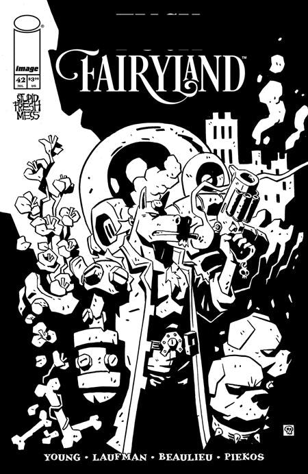I HATE FAIRYLAND (2022) #42 CVR B DEREK LAUFMAN B&W