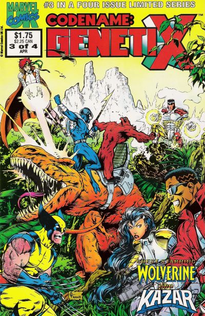 CODENAME GENETIX (1993) #3