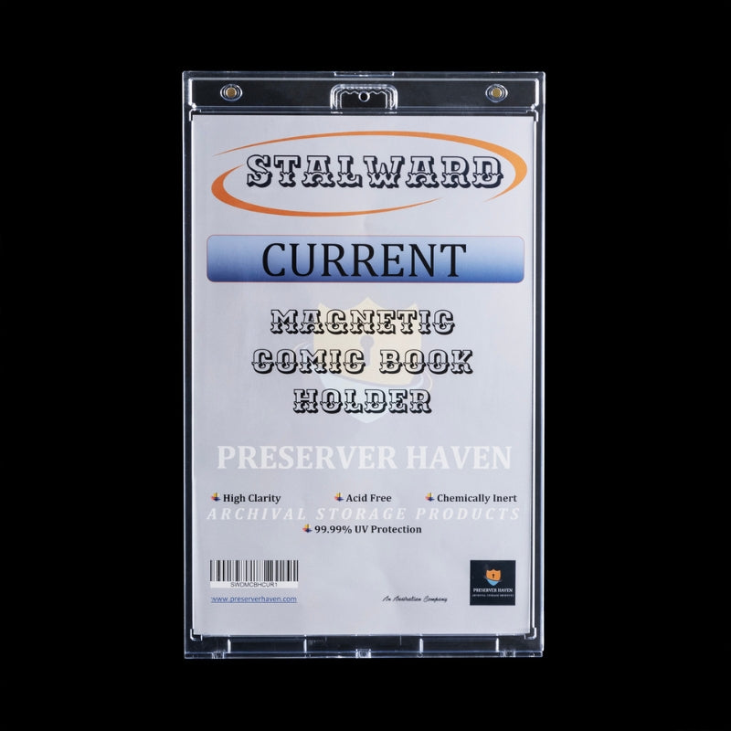 STALWARD UV MAGNETIC COMIC BOOK HOLDER - CURRENT