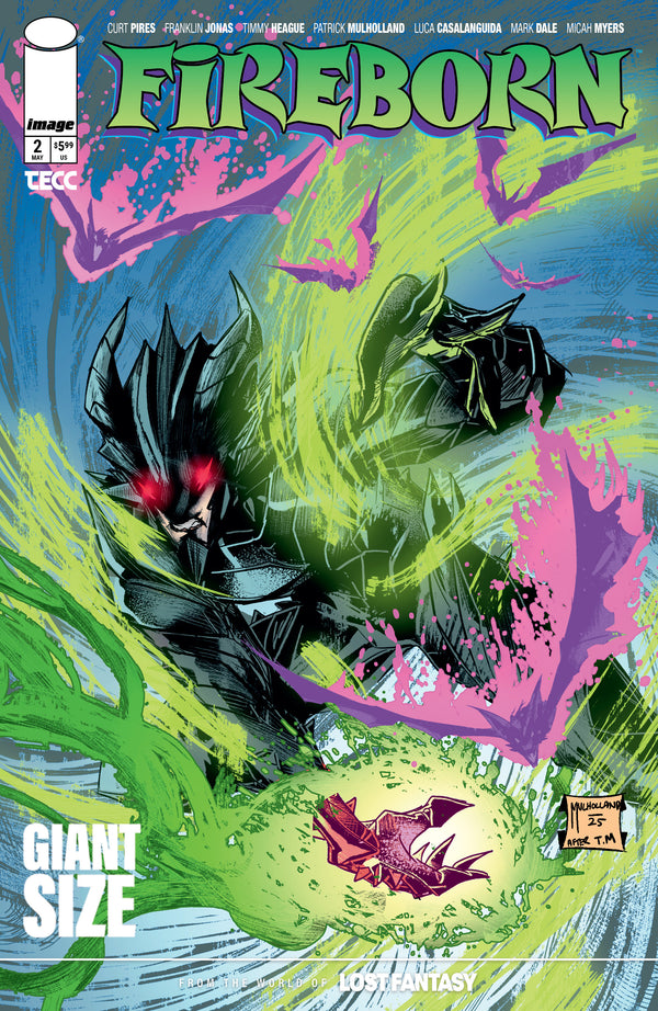 FIREBORN (2026) #2 CVR G PATRICK MULHOLLAND FOIL VAR