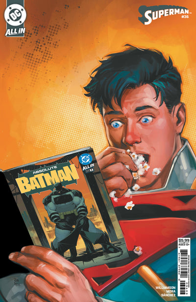 SUPERMAN (2023) #36 SECOND PRINTING CVR C ROD REIS ABSOLUTE BATMAN CARD STOCK VAR