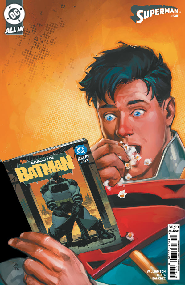 SUPERMAN (2023) #36 SECOND PRINTING CVR C ROD REIS ABSOLUTE BATMAN CARD STOCK VAR