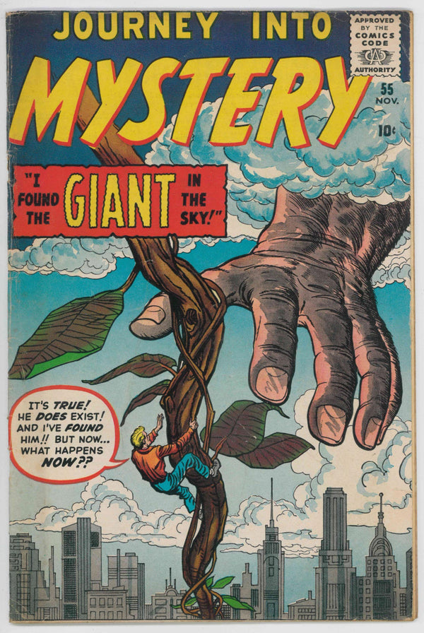 JOURNEY INTO MYSTERY (1952) #55 (VG)