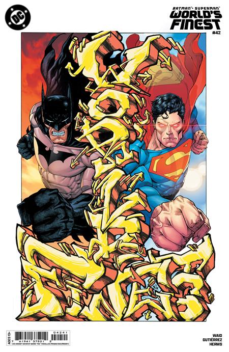 BATMAN SUPERMAN WORLDS FINEST (2022) #42 CVR D INC 1:25 MARIO FOCCILLO CARD STOCK VAR