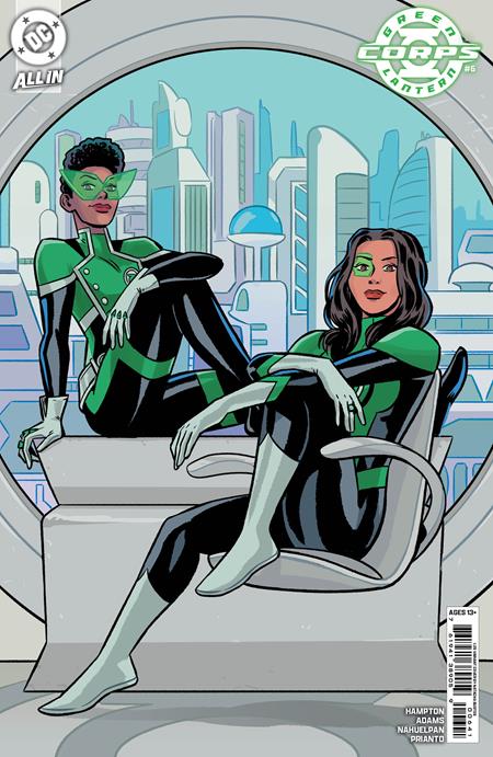GREEN LANTERN CORPS (2025) #6 CVR D INC 1:25 NATACHA BUSTOS CARD STOCK VAR
