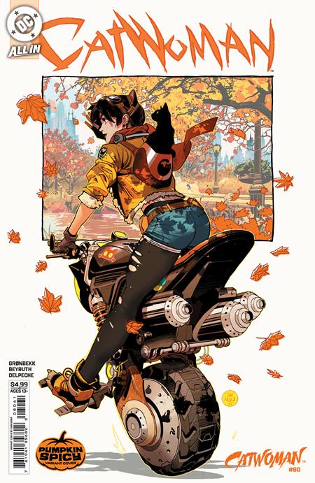 CATWOMAN (2018) #80 CVR E DAN MORA PUMPKIN SPICY CARD STOCK VAR