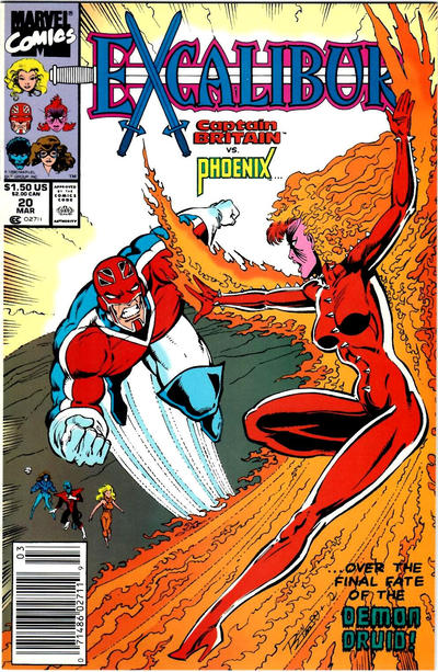 EXCALIBUR (1988) #20 NEWSSTAND EDITION