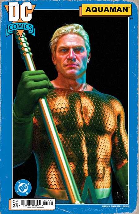 AQUAMAN (2025) #7 CVR E MARK SPEARS CARD STOCK VAR
