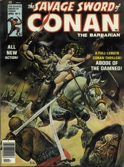 SAVAGE SWORD OF CONAN (1974) #11 (FN)