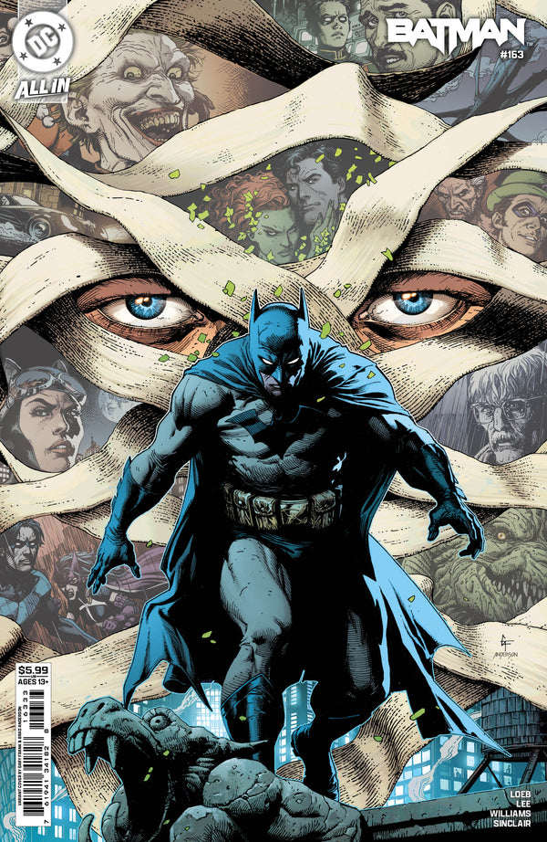 BATMAN (2016) #163 CVR L GARY FRANK CARD STOCK VAR