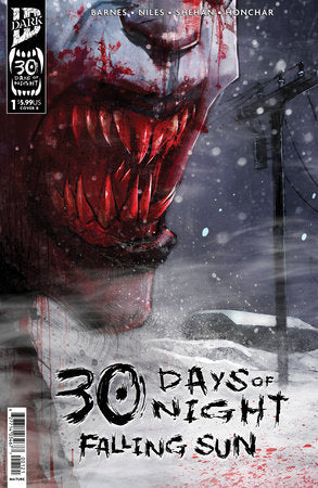 30 DAYS OF NIGHT FALLING SUN (2025) #1 CVR B DAMIEN WORM