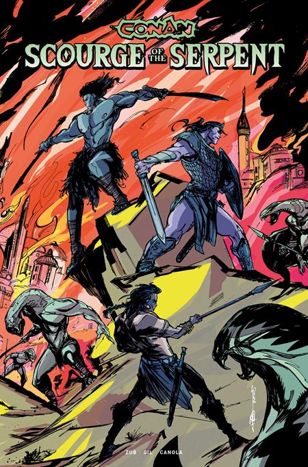 CONAN THE BARBARIAN SCOURGE OF THE SERPENT (2025) #2 CVR E ERYK DONONVAN