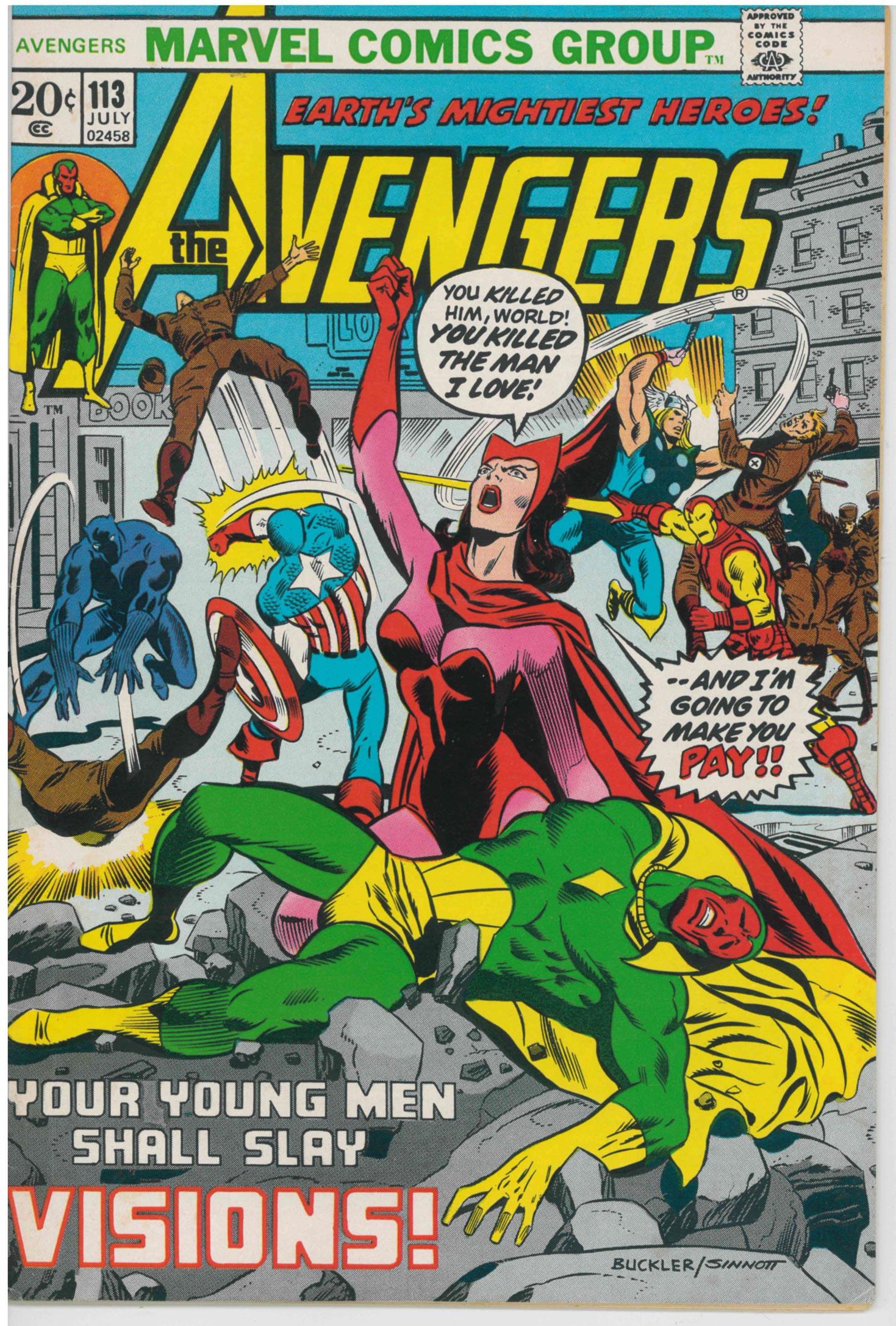 AVENGERS (1963) #113 (VF) - Kings Comics